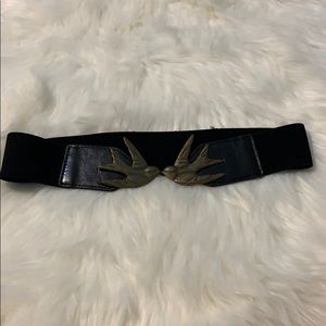 Pacsun Birds Elastic Size Small/Medium Belt
